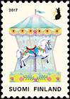Carousel. Postage stamps of Finland
