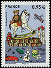 Европа 2015. Старые игрушки. Почтовые марки Франция 2015-05-02 12:00:00