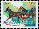 Ипподром Рамбуйе. Почтовые марки Франции
