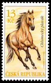 Лошади Кински. Почтовые марки Чехии.