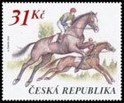 150 years of the Great Pardubice steeplechase. Postage stamps of Czech Republic 2024-10-09 12:00:00