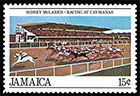 Christmas. Painting. Postage stamps of Jamaica