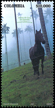 50 лет департаменту Киндио. Почтовые марки Колумбии.