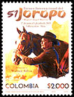 51st International Joropo Tournament. Postage stamps of Colombia