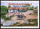 Artillery Battalion No. 3 Battle of Palacé Centenary . Postage stamps of Colombia