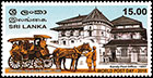World Post Day. Postage stamps of Sri Lanka