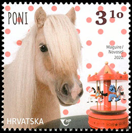 Children's world: Dwarf animals . Postage stamps of Croatia.