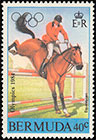 Olympic Games in Los Angeles, 1984. Postage stamps of Bermuda