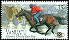 Charity Kiwanis Clubs Horse Race . Postage stamps of Vanuatu 2012-07-12 12:00:00