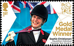 Праолимпийские игры 2012, Лондон. Команды Великобритании - золотые медалисты. Почтовые марки Великобритания 2012-08-31 12:00:00