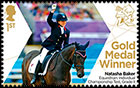 Paralympic Games 2012, London. Teams GB - Gold Medal Winners. Postage stamps of Great Britain