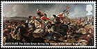 The 200th Anniversary of The Battle of Waterloo . Postage stamps of Great Britain
