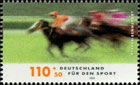 Racing. For sports. Postage stamps of Germany. Federal Republic