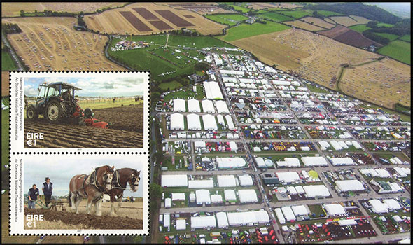 National Ploughing Championships. Postage stamps of Ireland.
