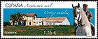 Rural Architecture  (III). Postage stamps of Spain