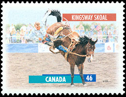 Equestrian sport. Famous horses. Postage stamps of Canada 1999-06-02 12:00:00