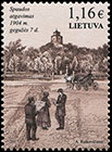 100 лет восстановления независимости Литвы. Почтовые марки Литва 2017-02-11 12:00:00
