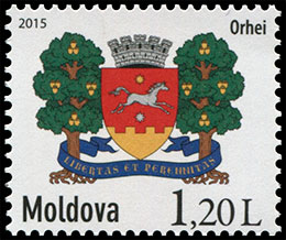 Local Coats of Arms (I). Definitive. Postage stamps of Moldova.