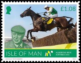 Trevor Hemmings’ Racing Legacy. Postage stamps of Great Britain. Isle of Man.