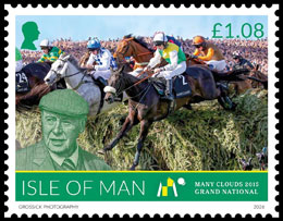 Trevor Hemmings’ Racing Legacy. Postage stamps of Great Britain. Isle of Man.