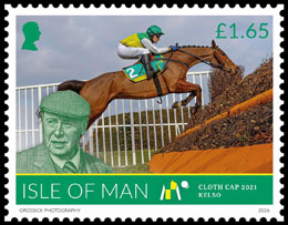 Trevor Hemmings’ Racing Legacy. Postage stamps of Great Britain. Isle of Man.