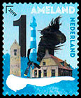 Beautiful Netherlands. Ameland. Postage stamps of Netherland 2019-04-23 12:00:00