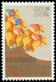 Sport. Postage stamps of Netherlands Antilles.