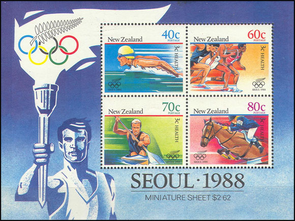 Seoul Olympic Games, 1988. Chronological catalogs.