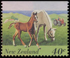 Farmyard Animals. Postage stamps of New Zealand 1995-09-01 12:00:00
