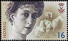 150th anniversary of the birth of Queen Maud (1869 - 1938). Postage stamps of Norway