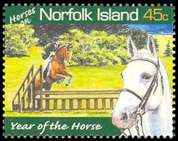Horses on Norfolk Island. Chronological catalogs.