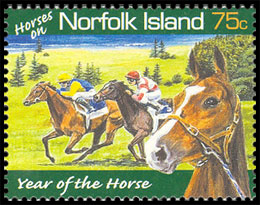 Horses on Norfolk Island. Chronological catalogs.