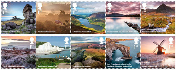 National Park stamps 2021